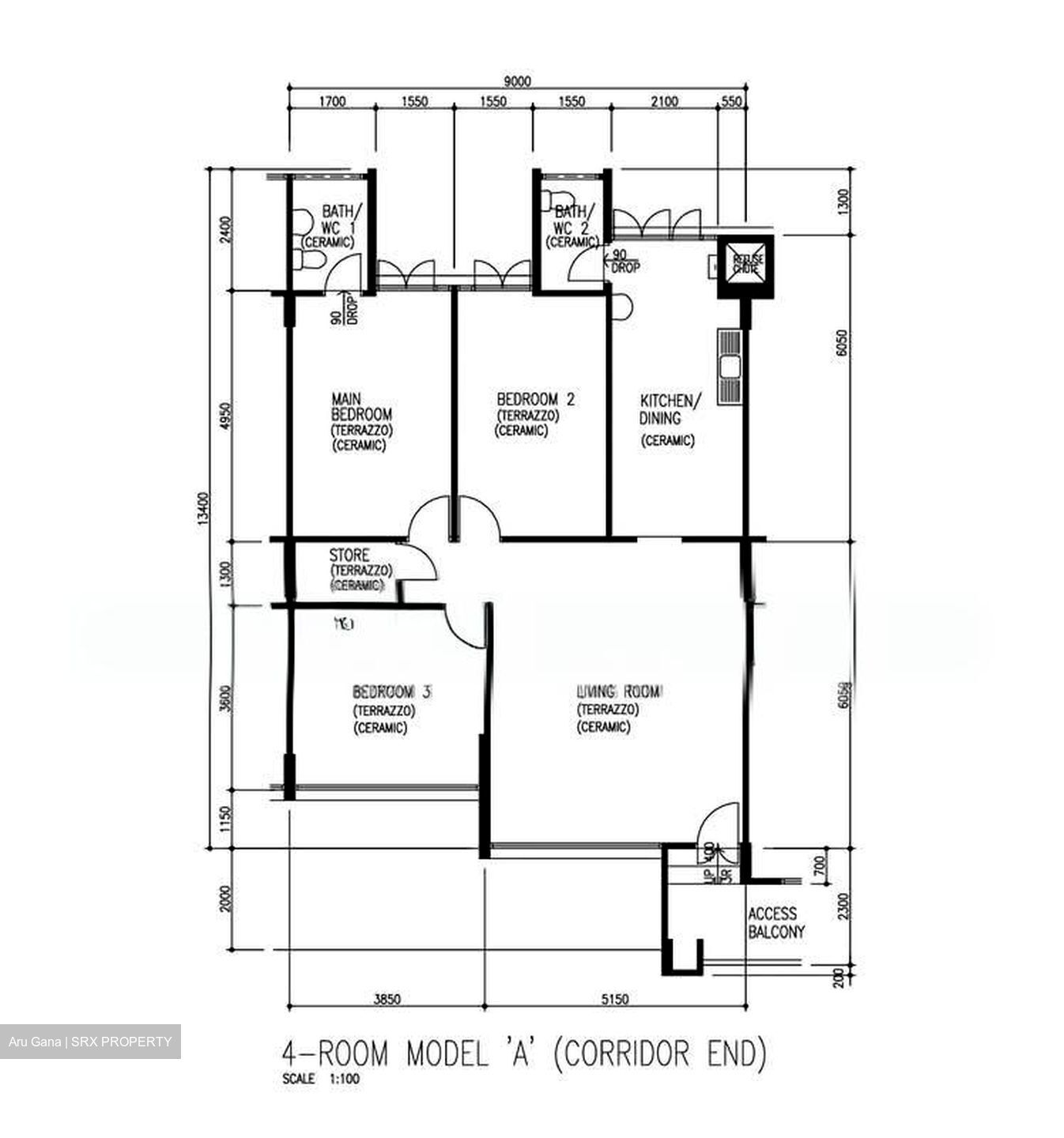 Blk 627 Yishun Street 61 (Yishun), HDB 4 Rooms #580267801
